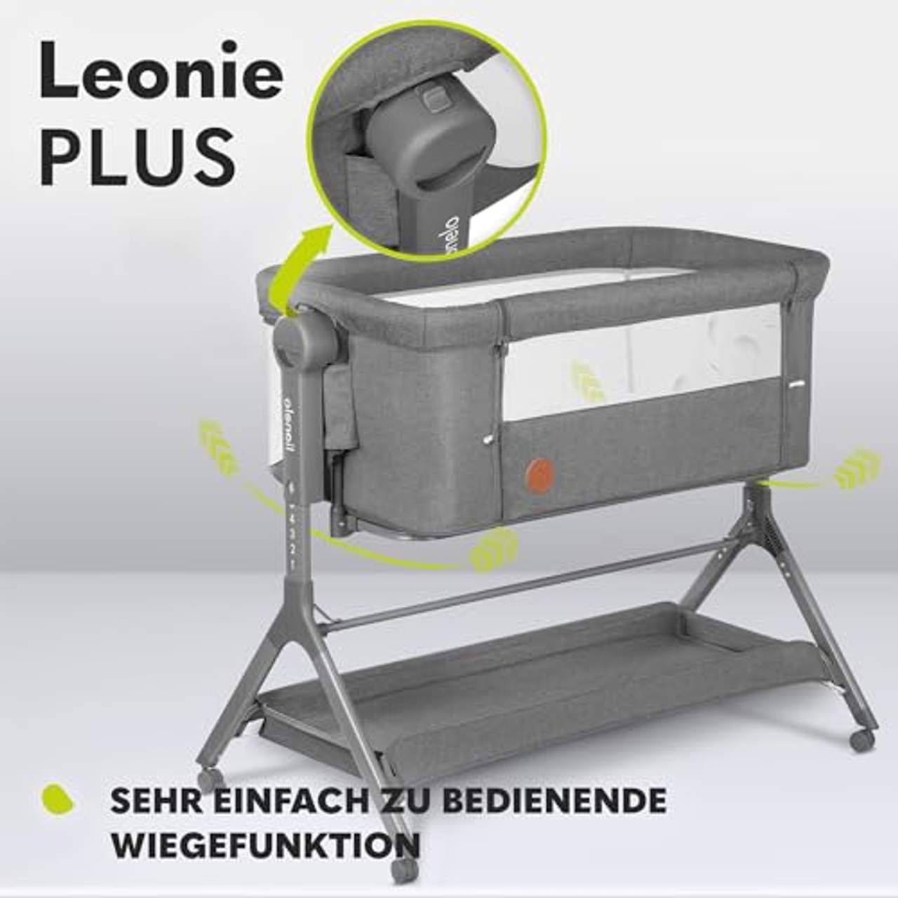 Lionelo Leonie Plus 3 in 1 Kinderbett bis 9kg
