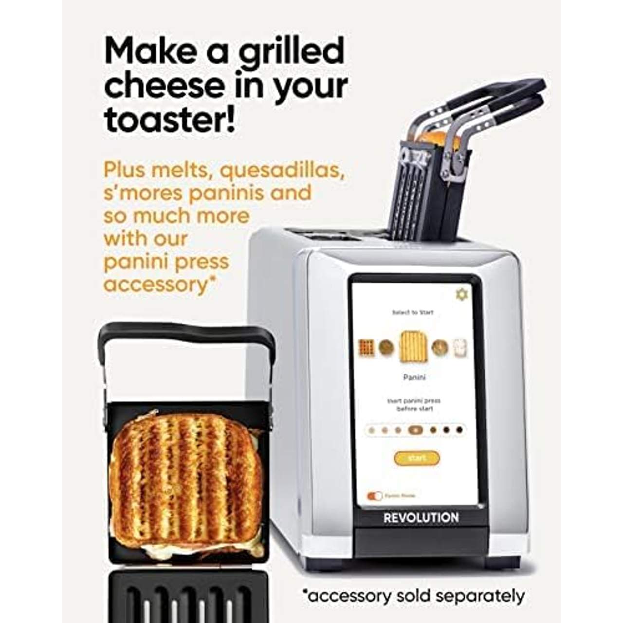Revolution Cooking R180 Hochgeschwindigkeits-Toaster aus Edelstahl