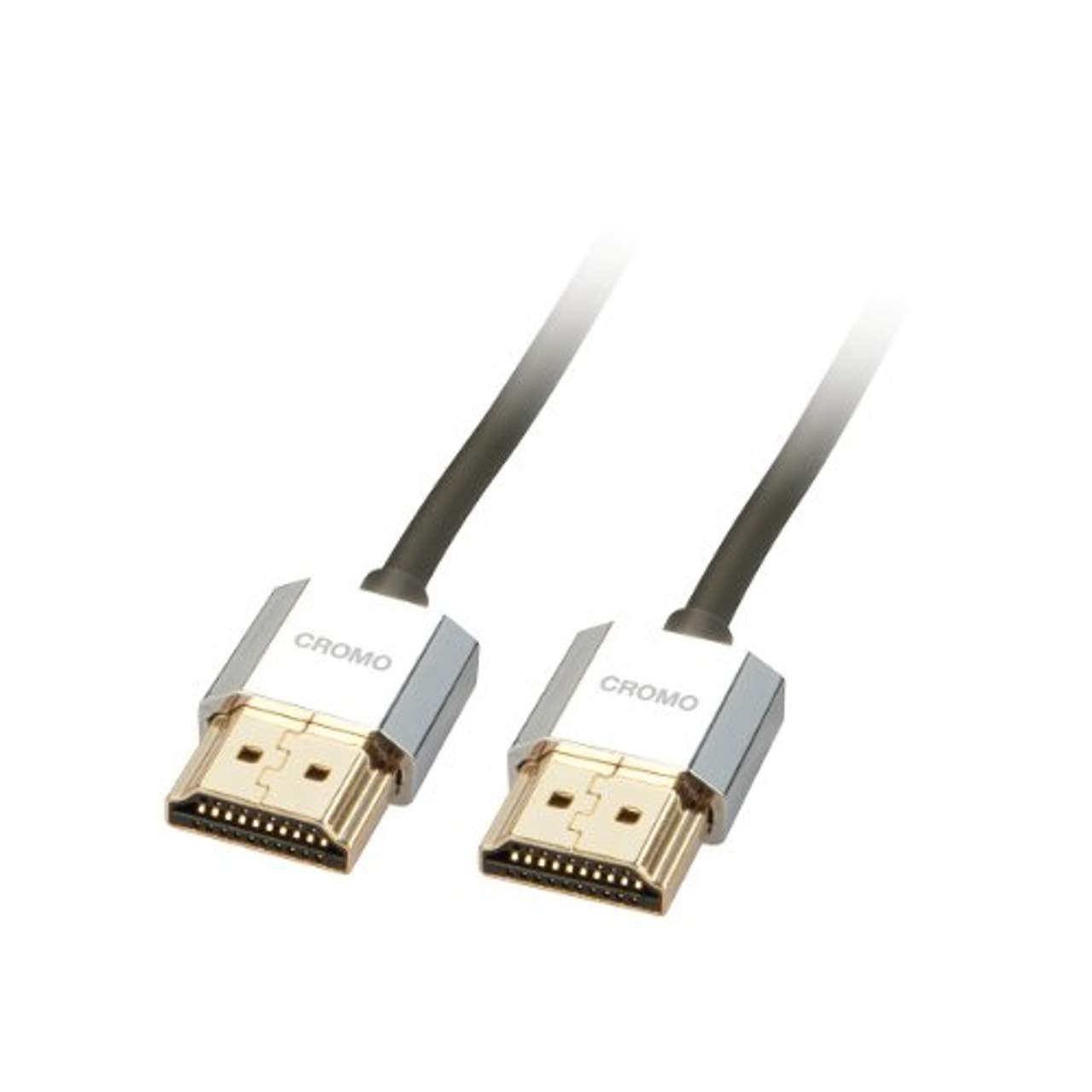 LINDY HDMI-Kabel 2.0 Cromo Slim High Speed 1 Meter
