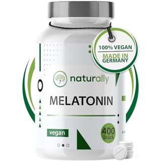 naturally 0,5mg Melatonin Tabletten 400 bioaktive Melatonintabletten