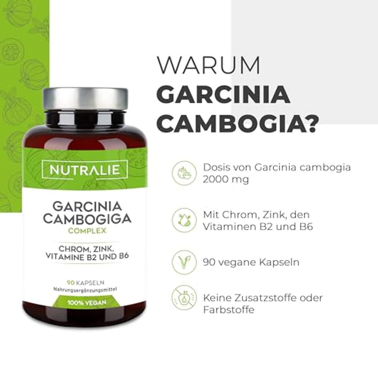Garcinia Cambogia 60% HCA Hochdosiert