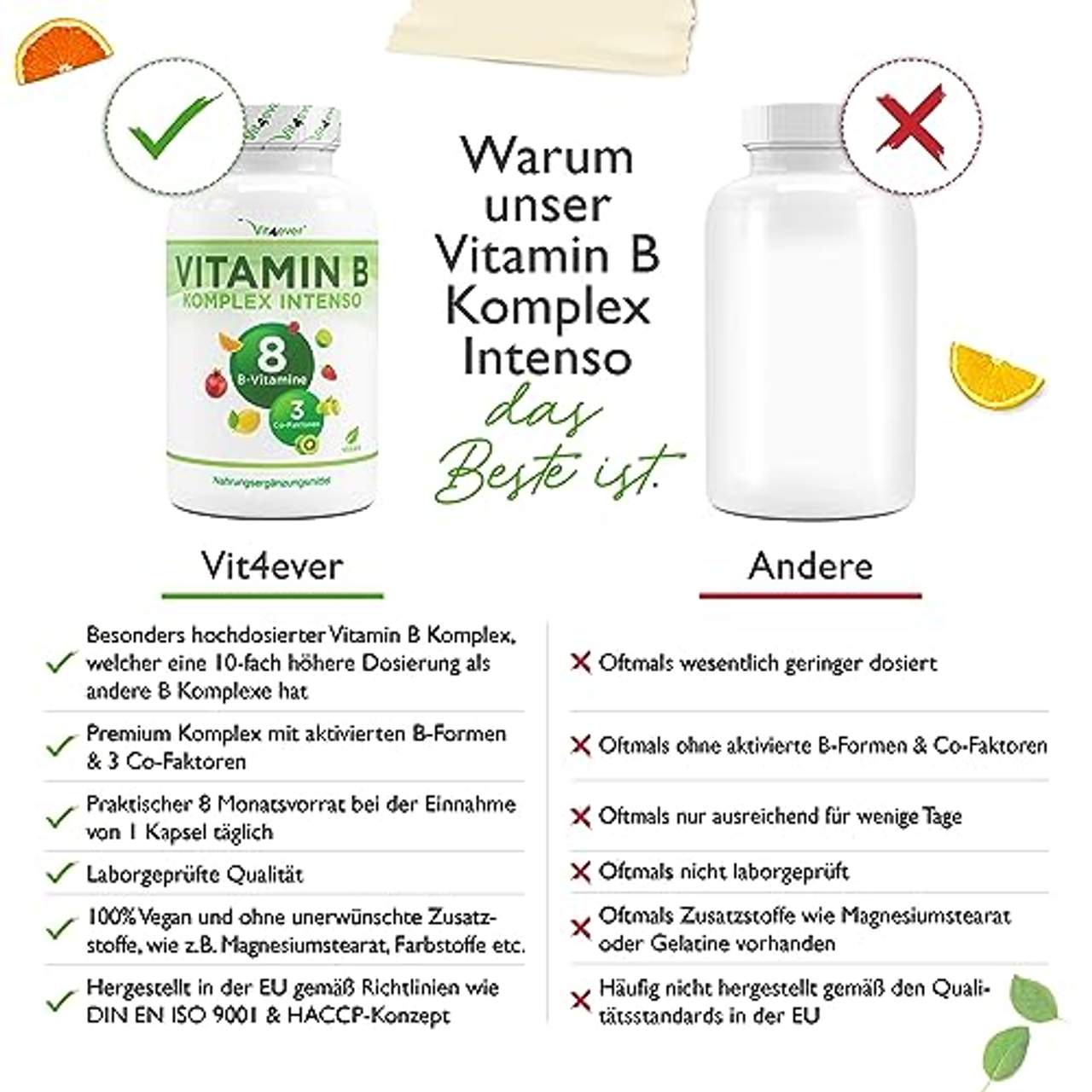 Vitamin B Komplex Intenso
