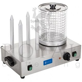 Royal Catering Hot Dog Maschine Gastro Hot-Dog Maker Professionell Rchw 2300