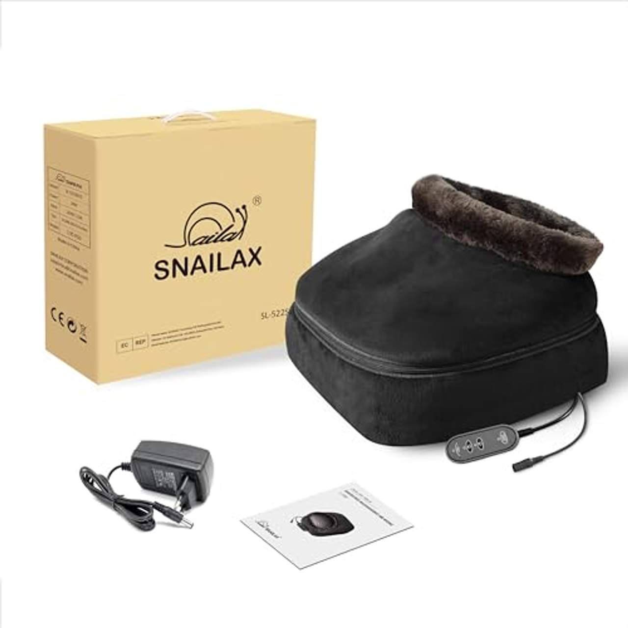 Snailax Elektrisch Shiatsu Fußmassagegerät