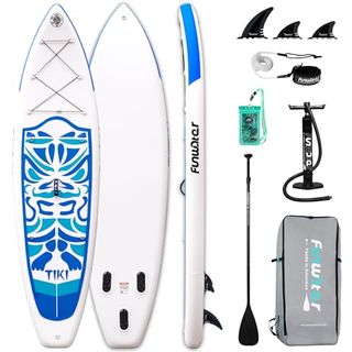 FunWater Aufblasbares Stand Up Paddle Board 320x83x15cm