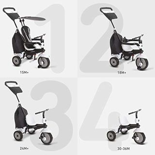 smarTrike  Glow Touch Steering 4 in 1 Dreirad
