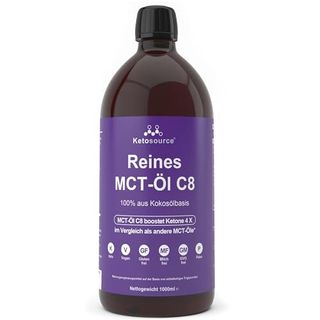 Premium C8 MCT Öl 3X Mehr Keton-produzierende C8 als MCT-Öle