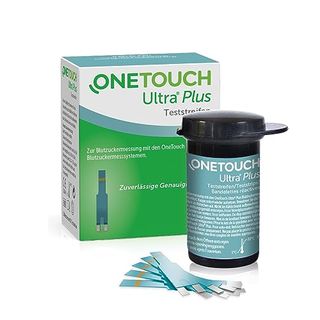OneTouch Ultra Plus Reflect Blutzuckerteststreifen I 50 Stück I 1 Packung I