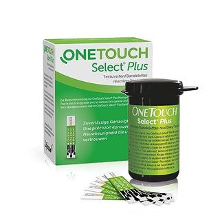 OneTouch Select Plus Blutzuckerteststreifen I 50 Stück I 1 Packung I