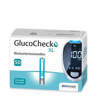 GlucoCheck XL Blutzuckerteststreifen 50 Stück