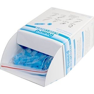 Romed Blutlanzetten für Stechautomat Tri-bevel blau steril 100 Stück