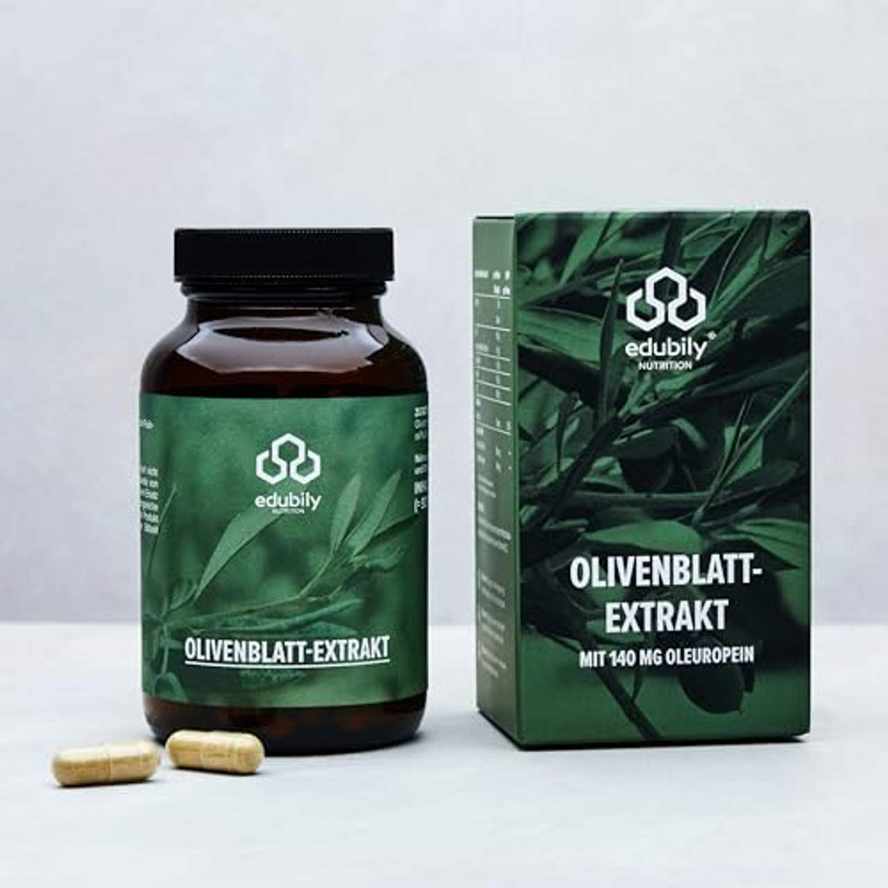 Olivenblatt-Extrakt Kapseln von edubily