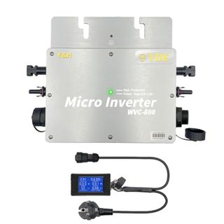 Y&H 600W Solar Grid Tie Micro Inverter Wasserdicht IP65 Mppt DC28-50V
