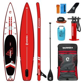 WOWSEA Racer Aufblasbares Stand Up Paddle Board