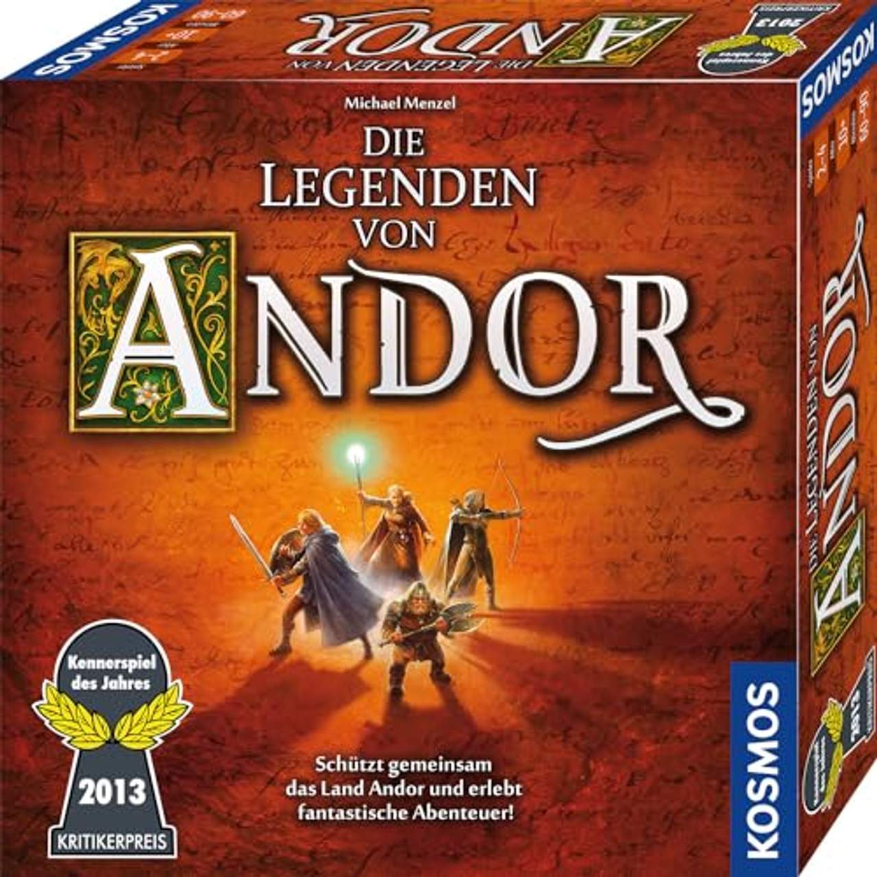 Die Legenden von Andor,  Kennerspiel des Jahres 2013