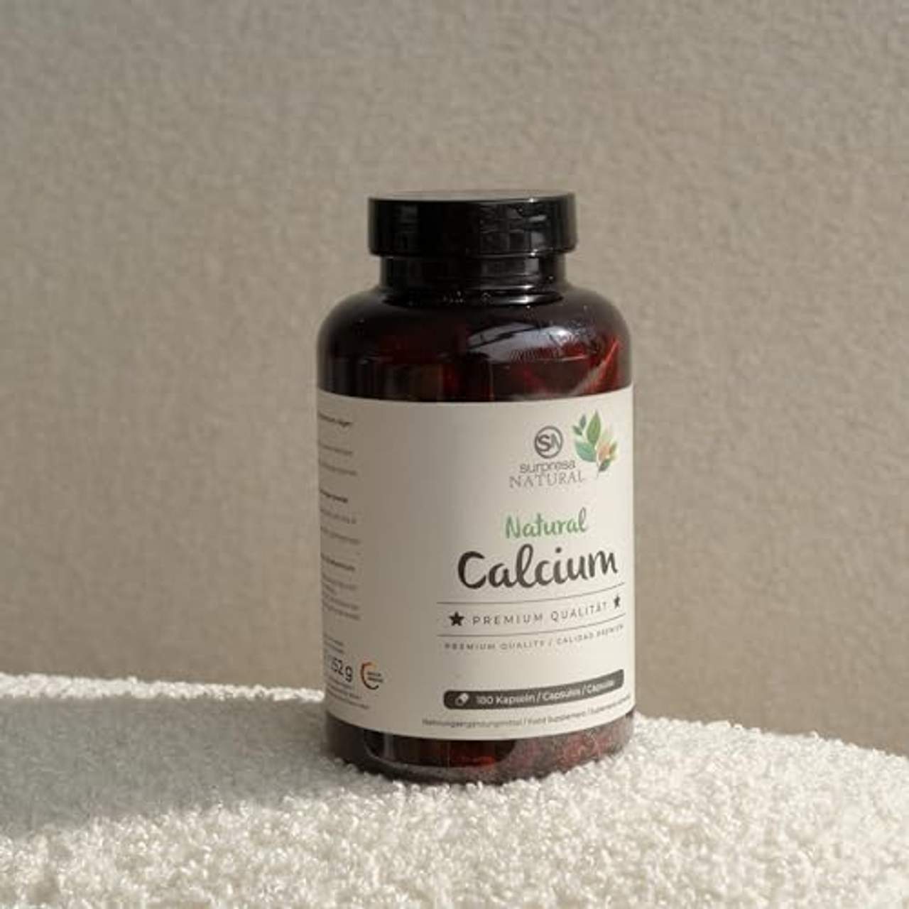 Surpresa Natural Natural Calcium 180 hochdosierte Kapseln