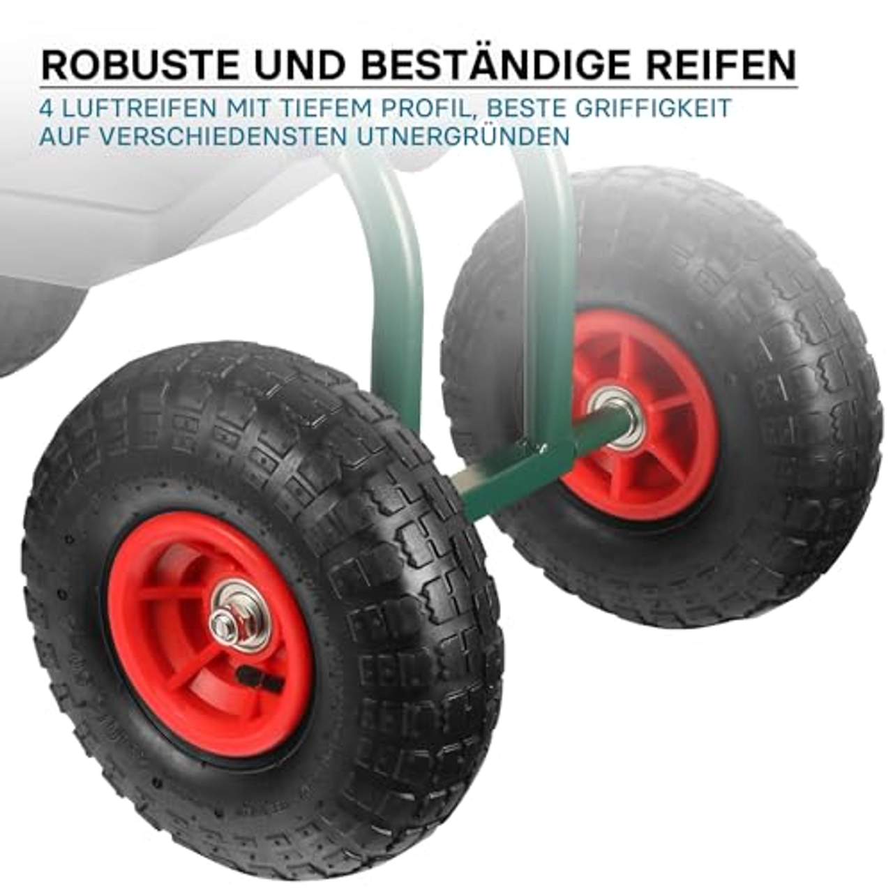 Rollsitz Werkstattwagen bis 150kg belastbar Gartenwagen