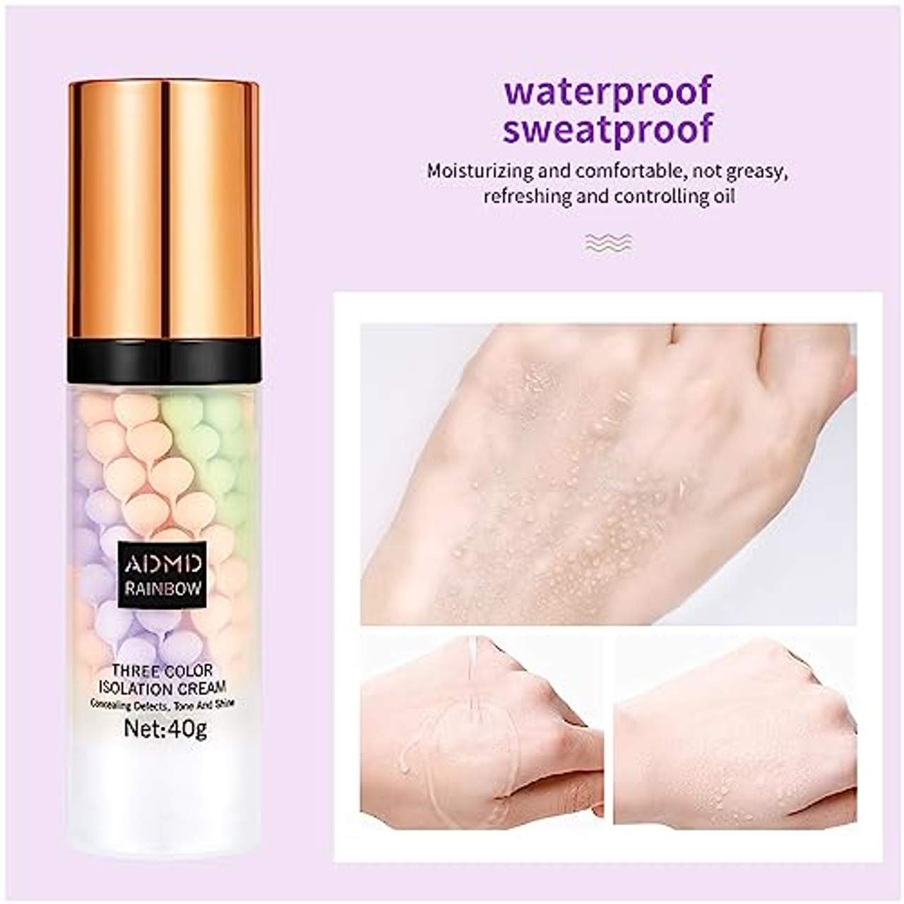 Primer Concealer Foundation Isolationscreme Drei Farben