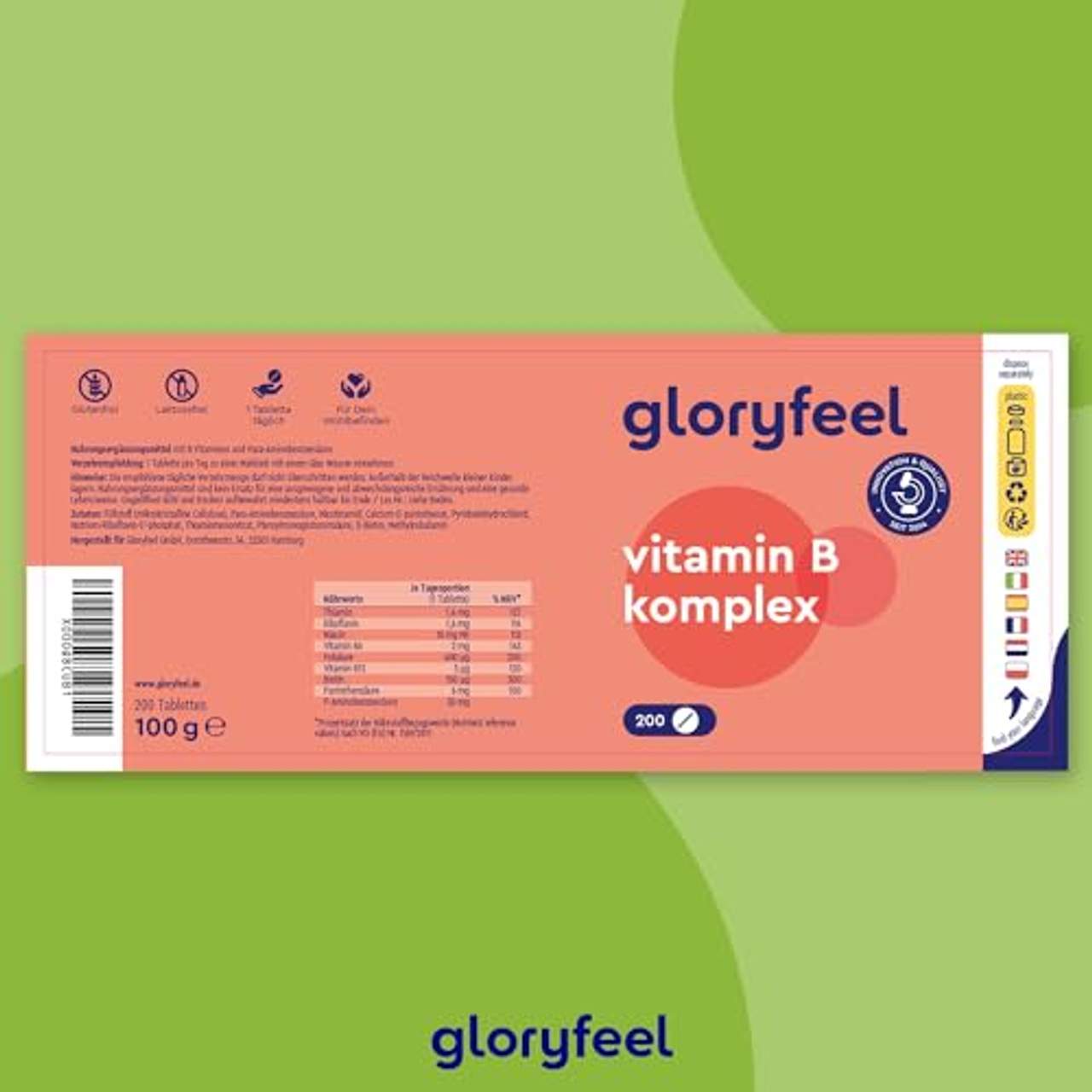 gloryfeel Vitamin B Komplex