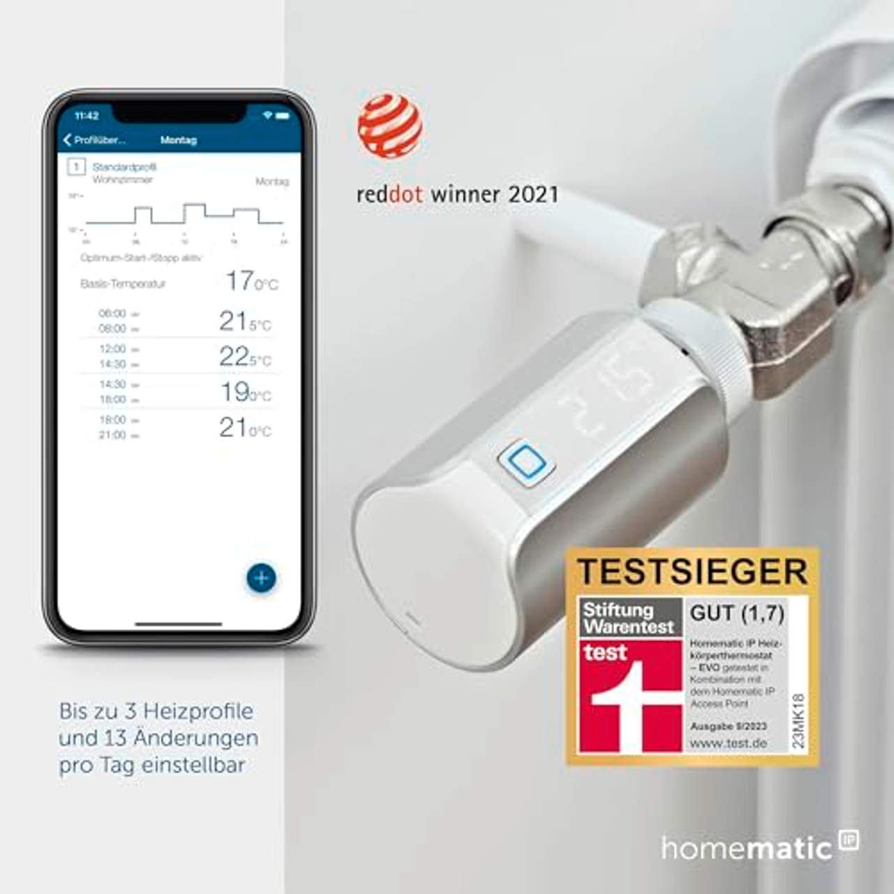 Homematic IP Smart Home Heizkörperthermostat