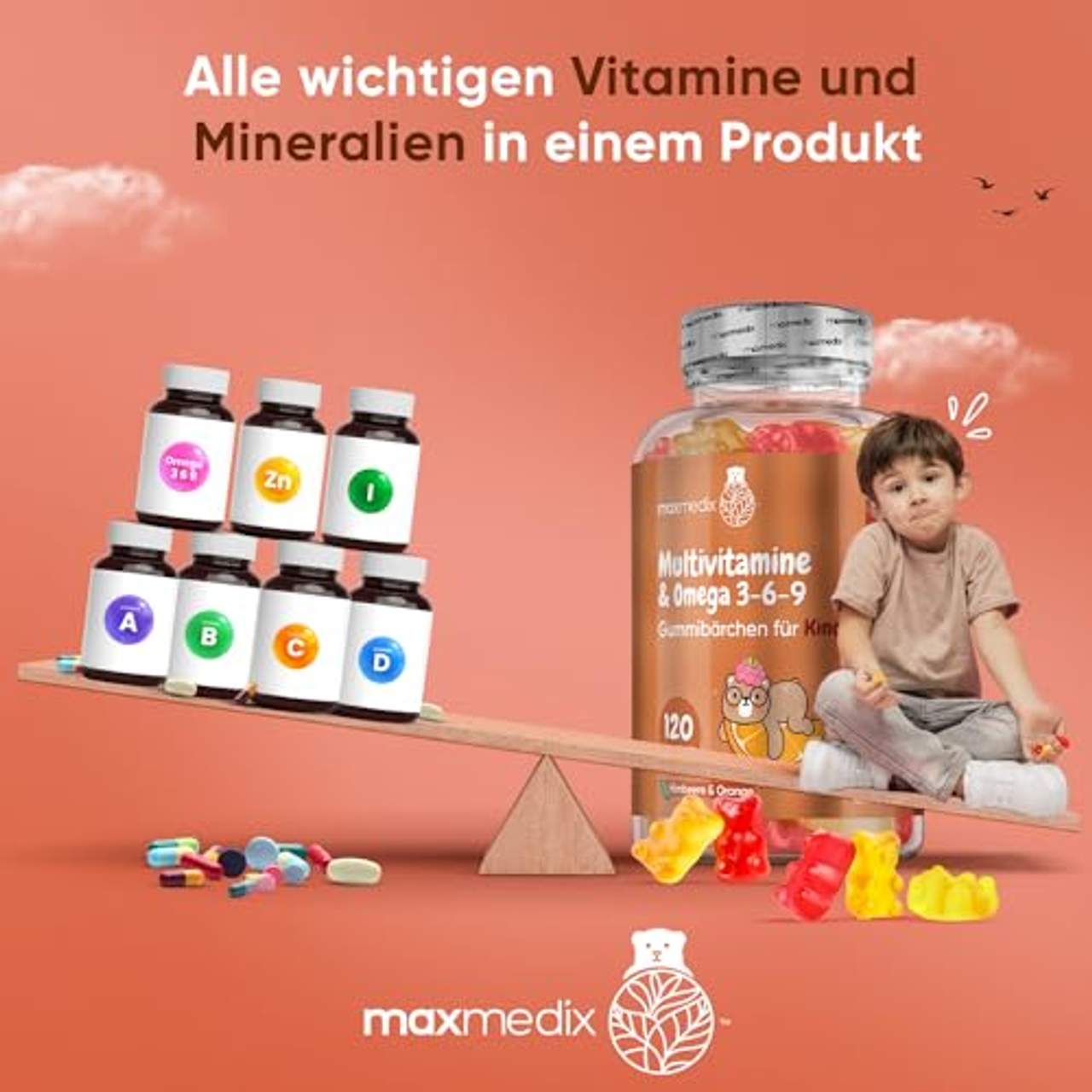 MaxMedix Multivitamin Gummibärchen