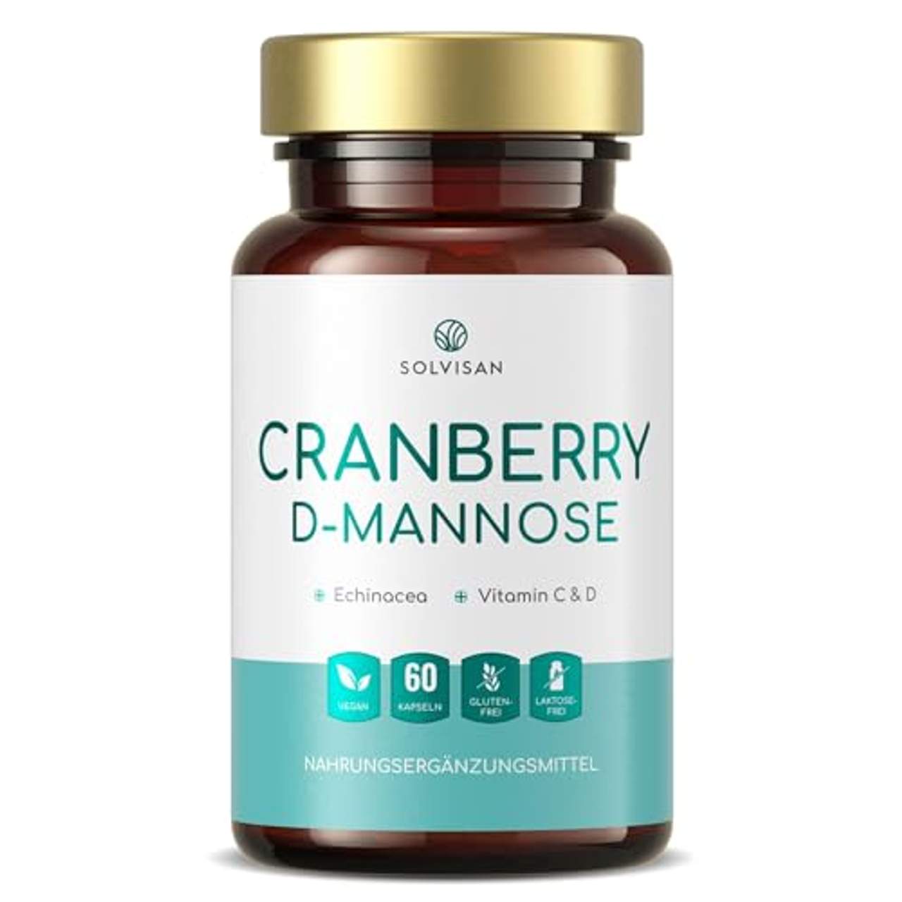 SOLVISAN Cranberry D-MANNOSE für Blase und Harnwege