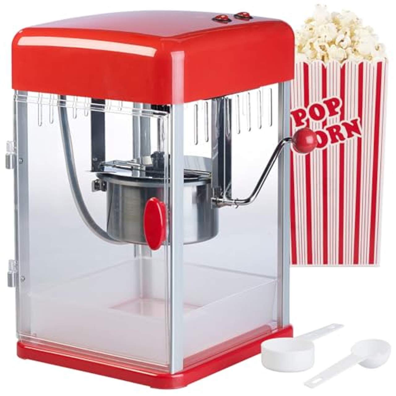 Rosenstein & Söhne Popcornmaschine: Profi-Retro-Popcorn-Maschine"Cinema"