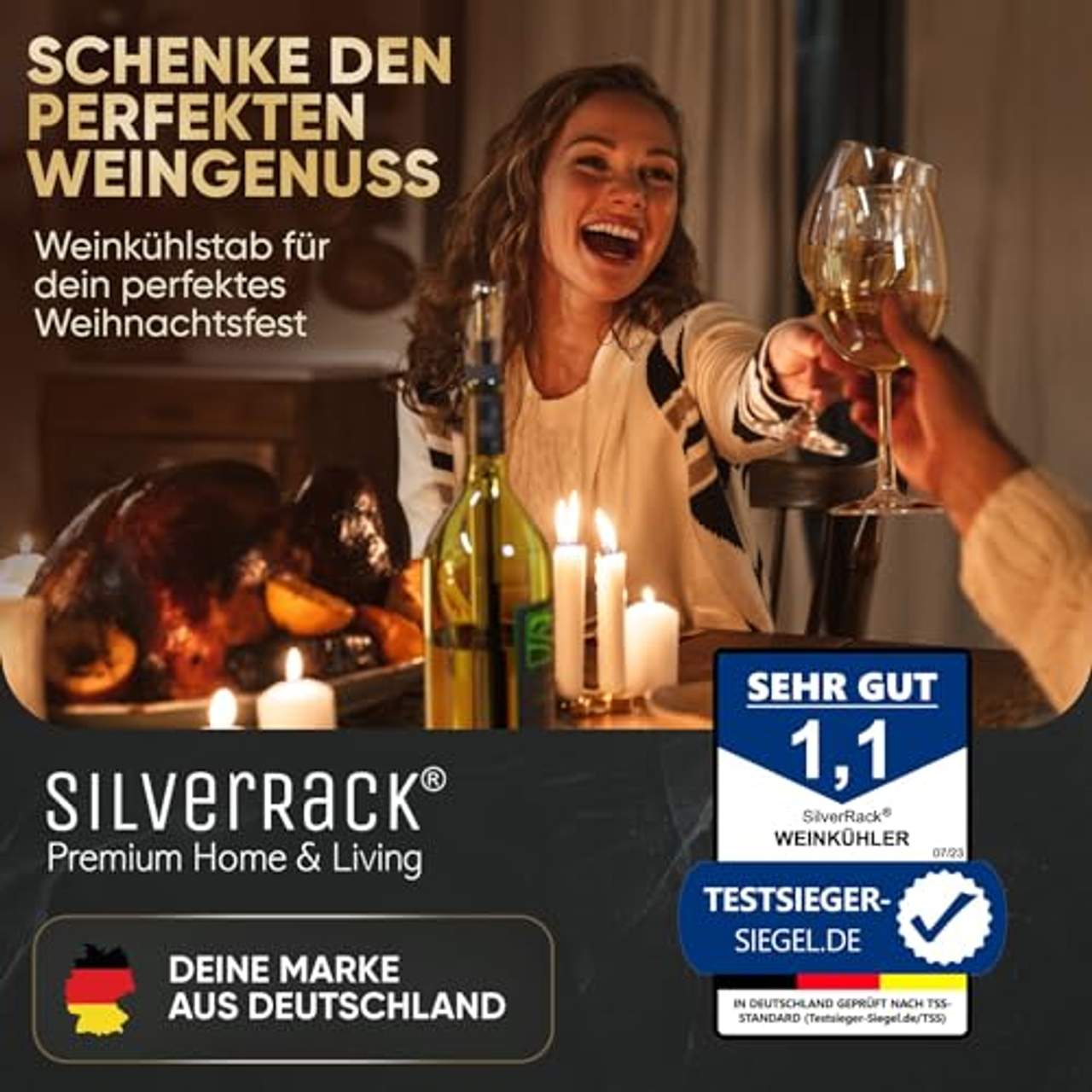 SilverRack Flaschenkühler für Wein