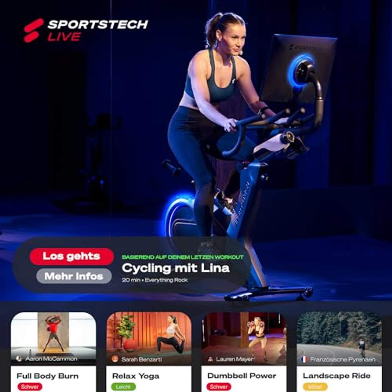 Sportstech Premium Indoor Bike