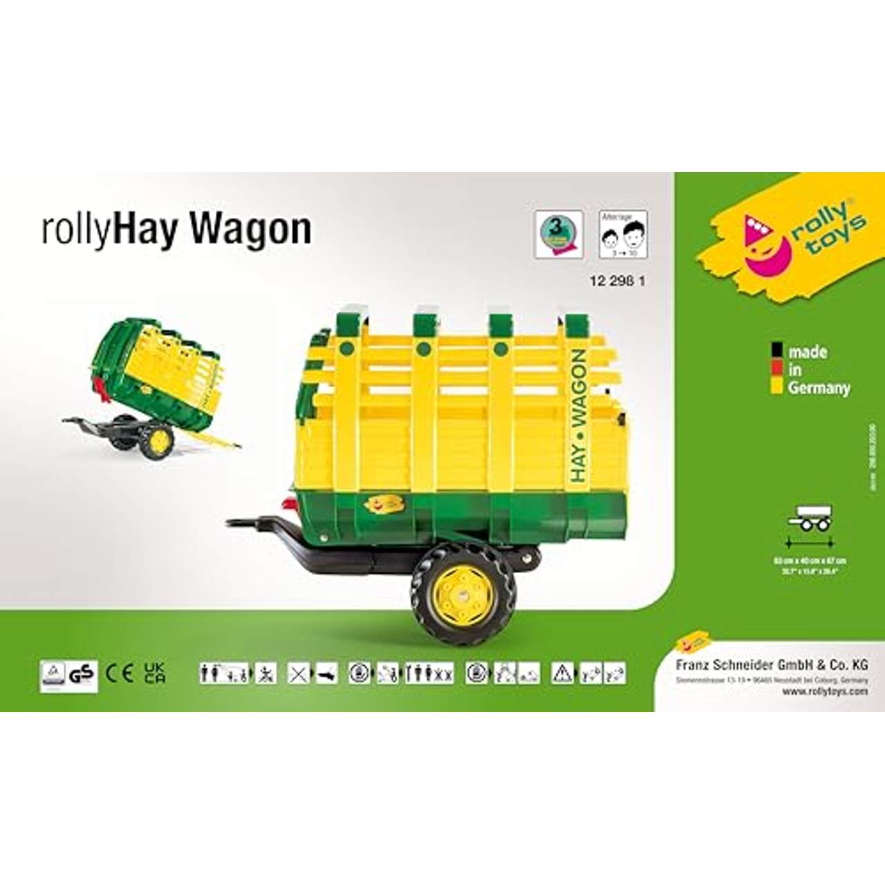 Rolly Toys Heuladewagen