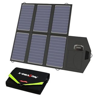 X-DRAGON Solar Ladegerät 40W 18V SunPower Faltbare Solarpanel Camping