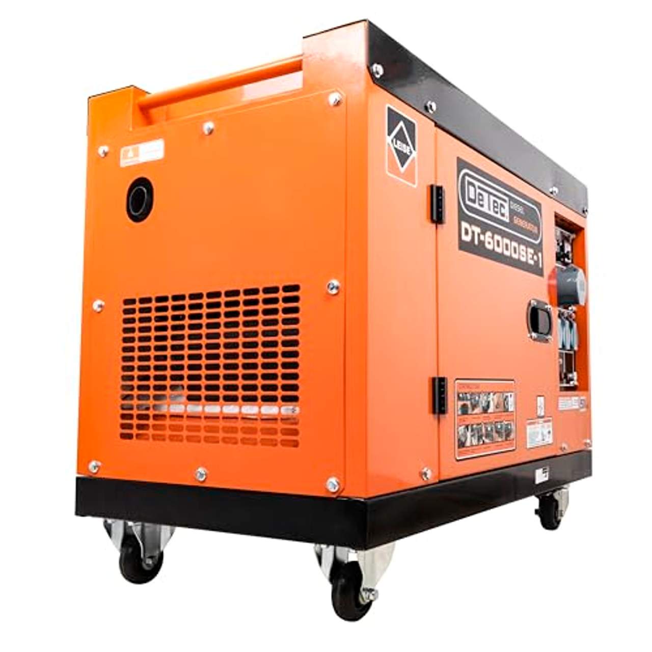DeTec DT-6000SE-1-1-Phasen Diesel Stromgenerator  