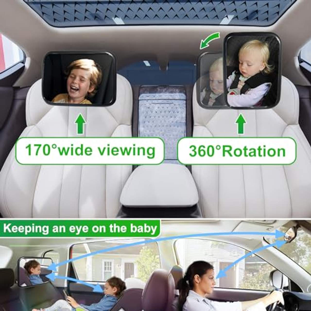 Baby Spiegel Auto Rücksitz