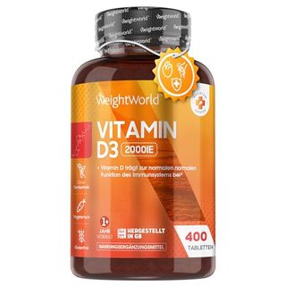WeightWorld Vitamin D3 Tabletten