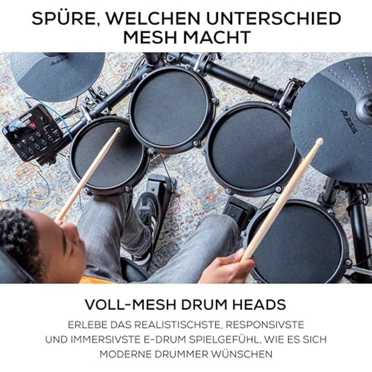Alesis Drums Turbo Mesh Kit Bundle