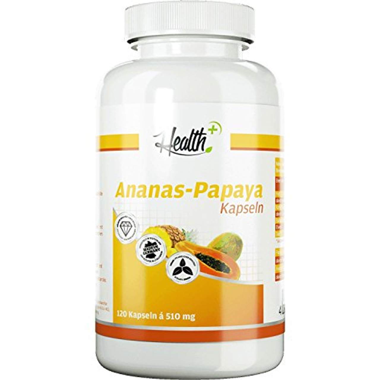 Zec+ Nutrition Health+ Ananas-Papaya Kapseln