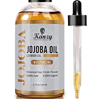 Kanzy Jojobaöl Bio Kaltgepresst 100% Rein Gold 120ml