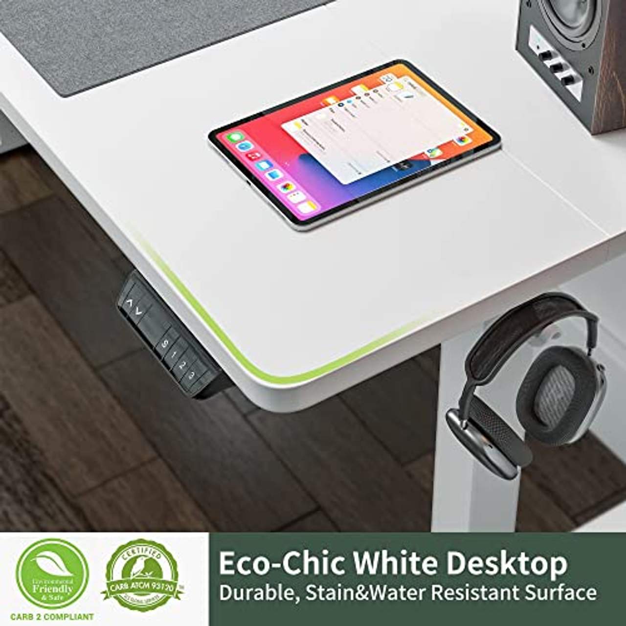 FEZIBO Schreibtisch Höhenverstellbar Elektrisch