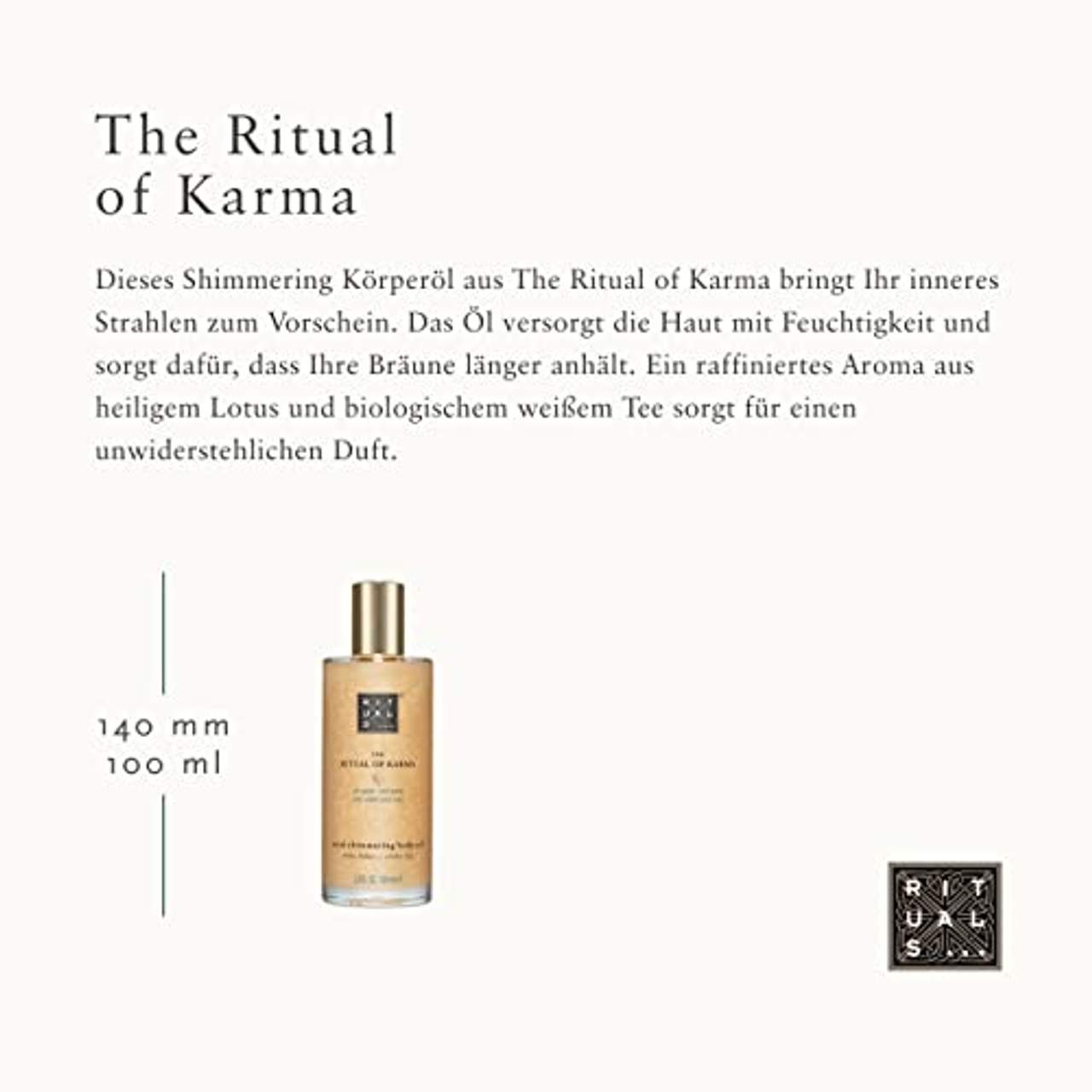 RITUALS Das Ritual des Karmas Seele Schimmernd Körperöl