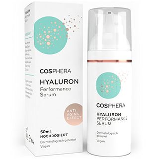 Cosphera Hyaluron Serum hochdosiert 50ml Vegan I Hyaluronsäure