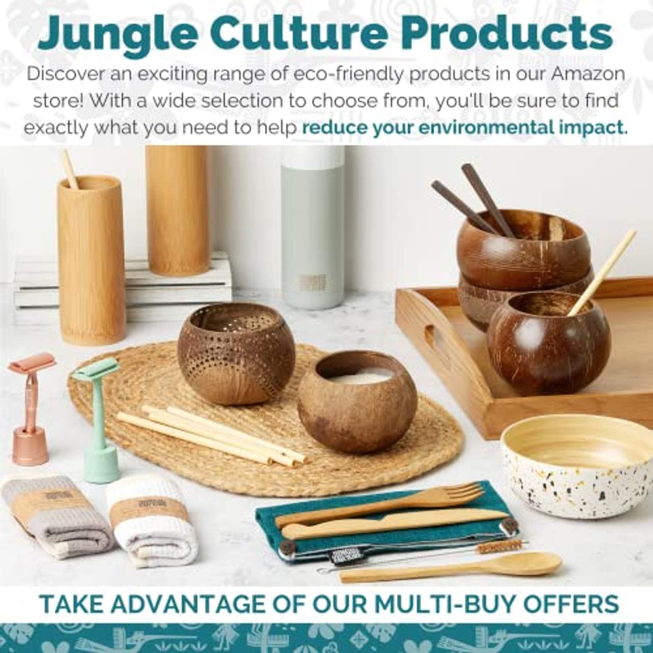 Jungle Culture Holzbesteck