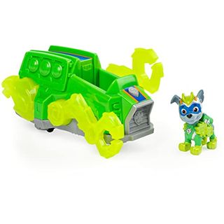PAW Patrol Mighty Pups Charged Up Rocky's Deluxe-Fahrzeug