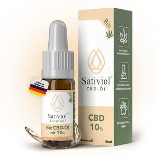 Sativiol Bio CBD-Öl 10% Deutsches Bio Cannabis Öl