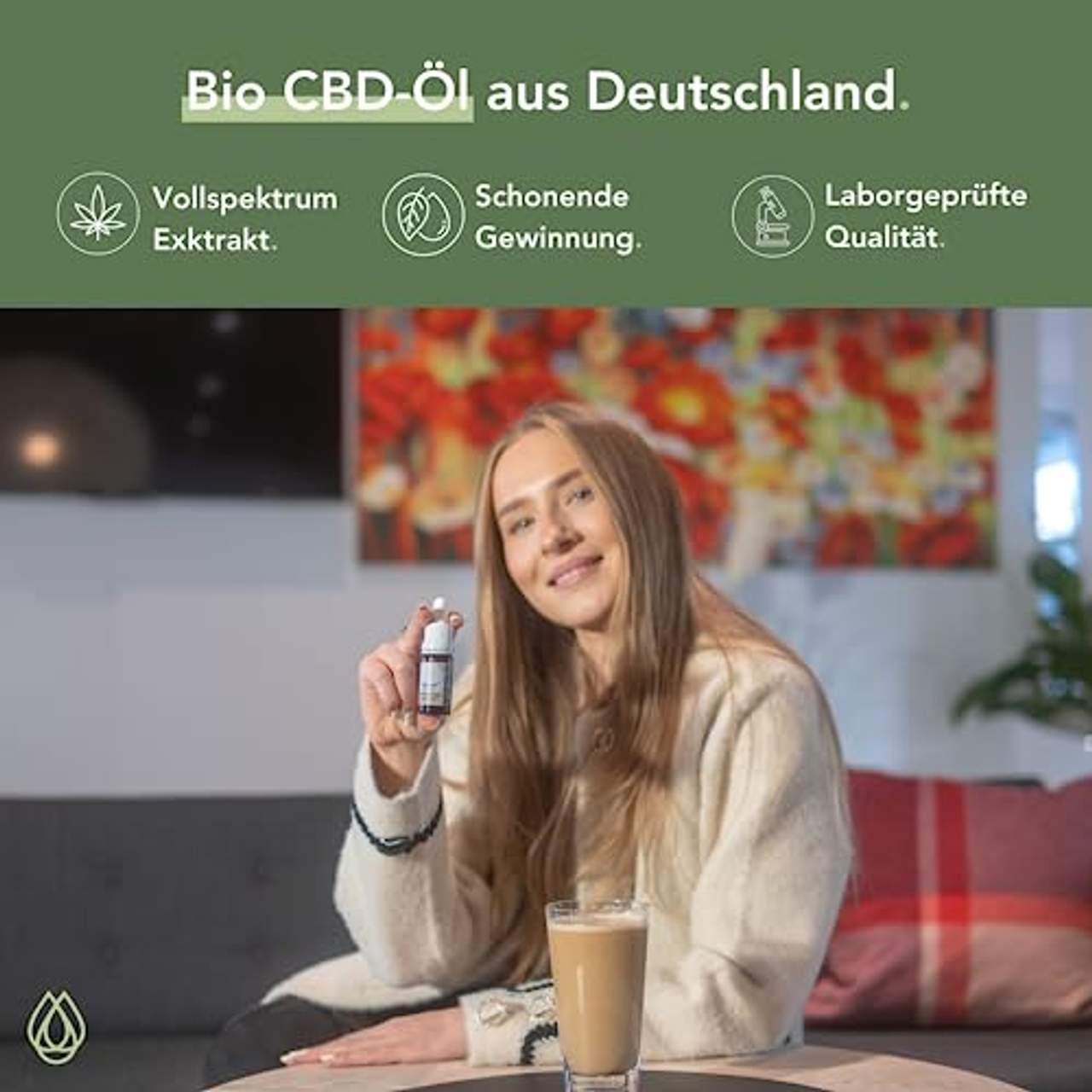 Sativiol Bio CBD-Öl 10% Deutsches Bio Cannabis Öl