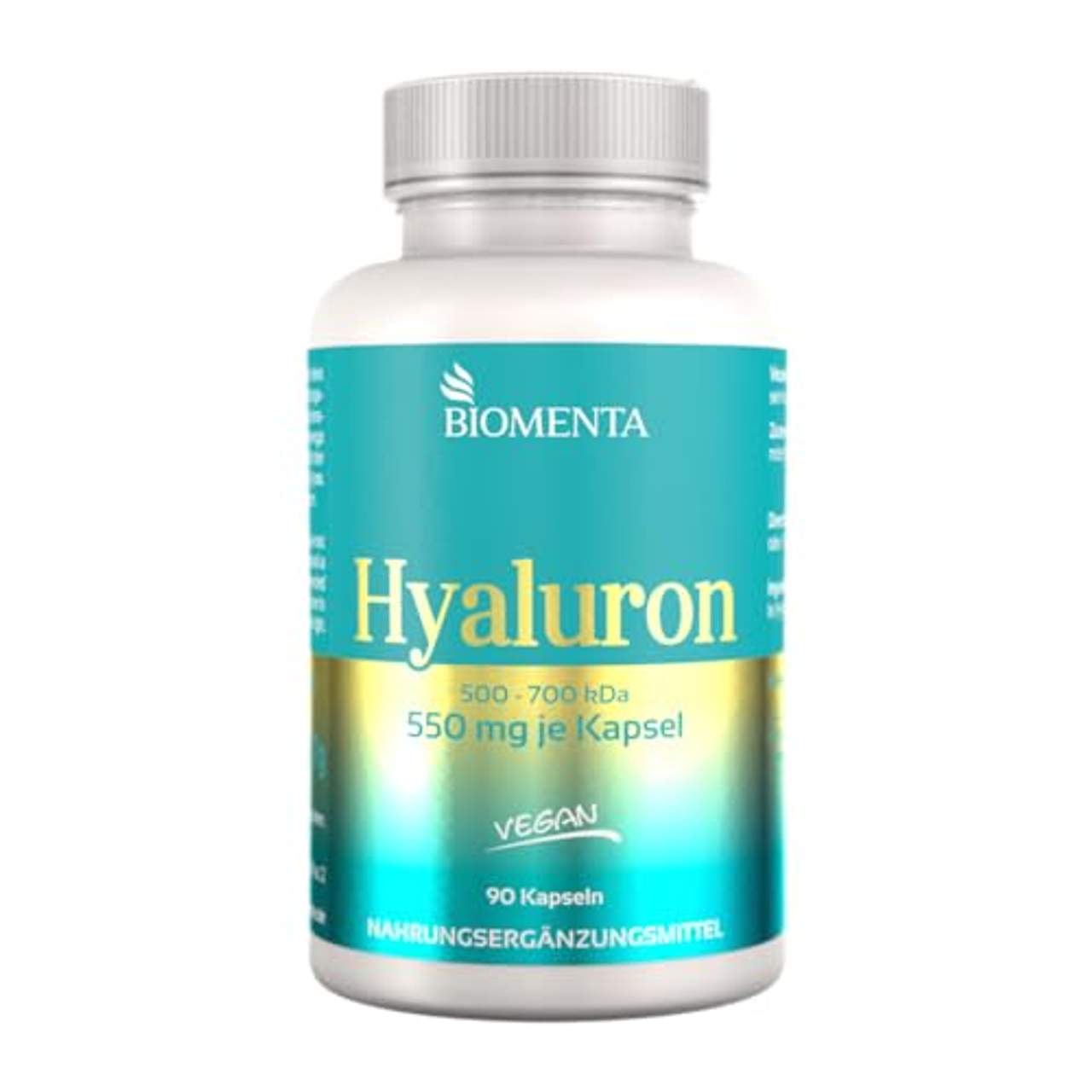 BIOMENTA Hyaluronsäure 400 mg Hyaluron hochdosiert