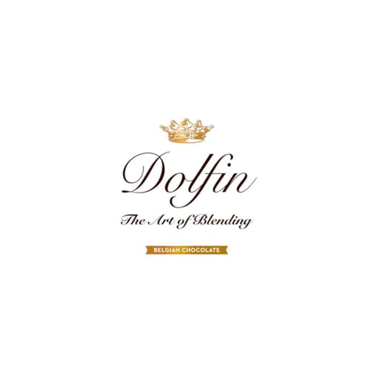 Dolfin 60% Dark Black Bar, mit rosa Pfeffer, Made in Belgium