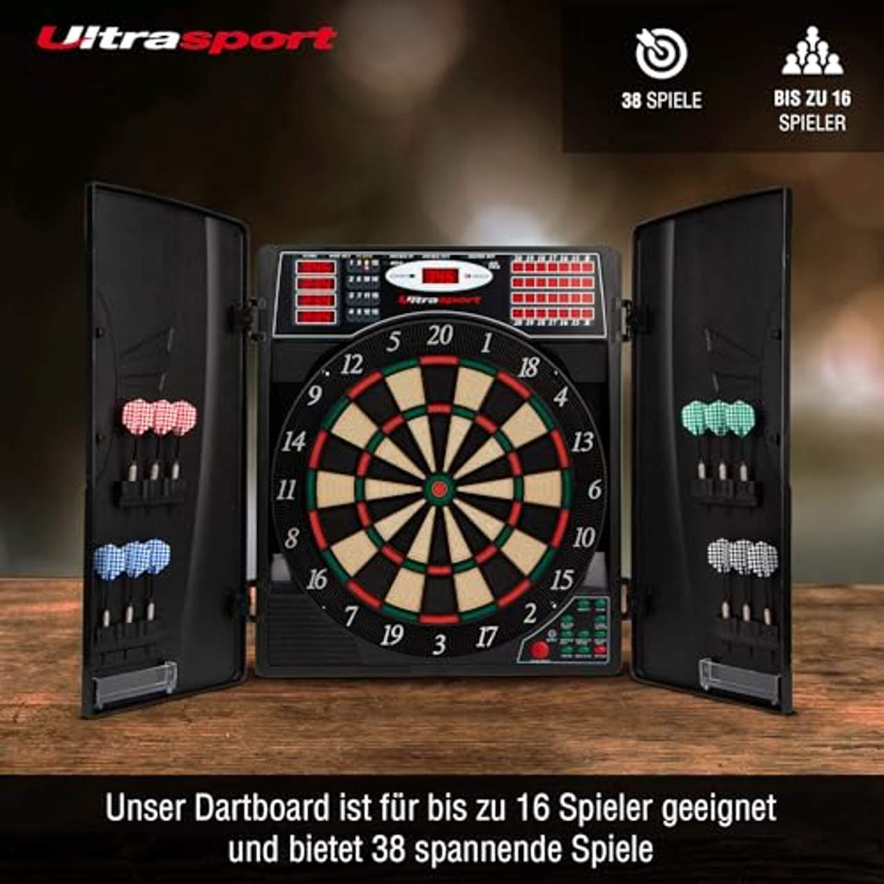 Ultrasport elektrisches Dartboard
