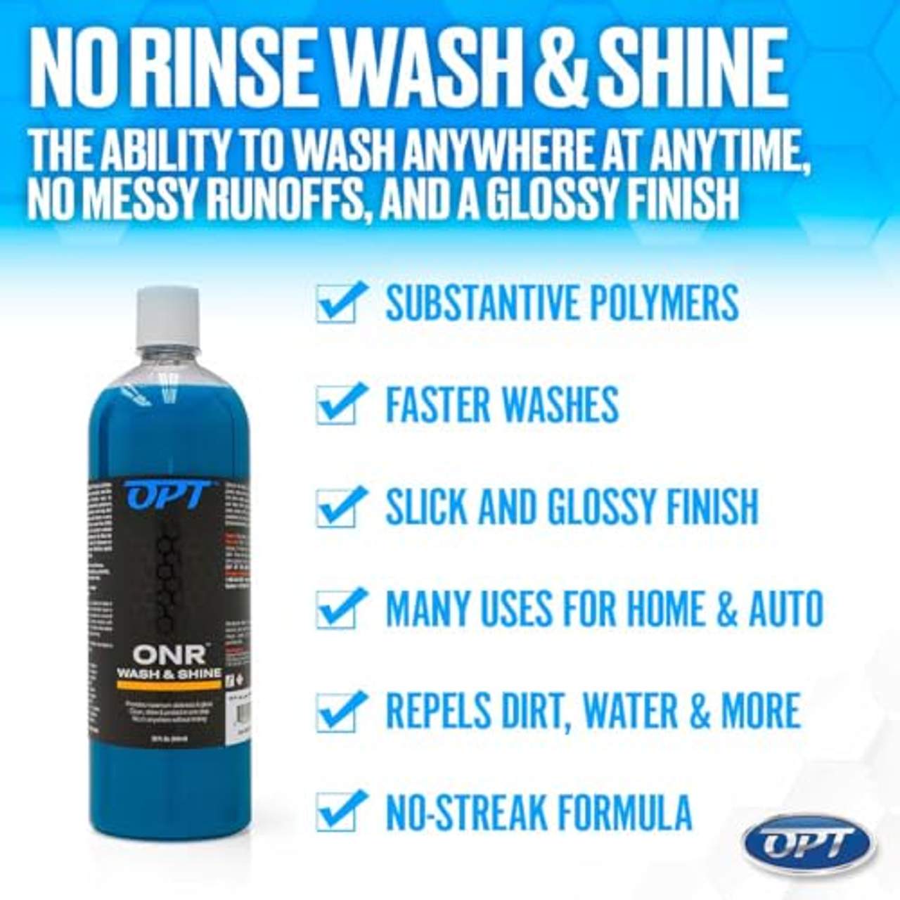 OPTIMUM No Rinse Wash & Shine 946 ml
