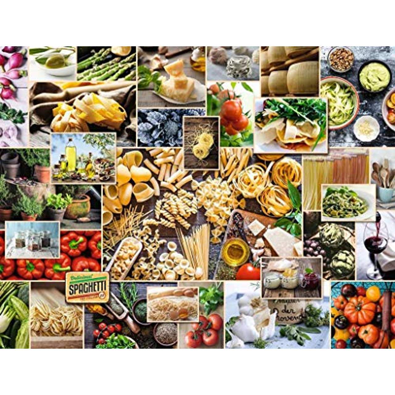 Ravensburger Puzzle 15016 Food Collage