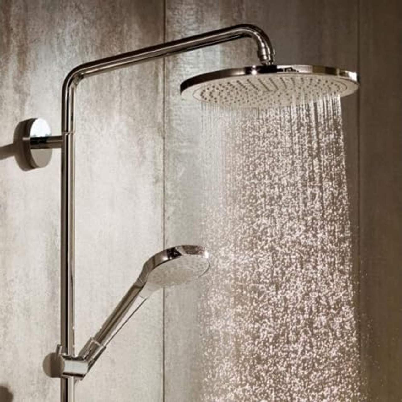 hansgrohe Croma Select 280 Air wassersparendes Reno Duschsystem